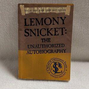 Lemony Snicket: The Unauthorized Autobiography by Lemony Snicket PBK 2002